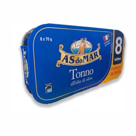 ASdoMAR tonhal olívaolajban, 8x70g