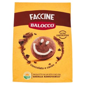 Balocco Faccine csokis-mogyorós keksz, 700g