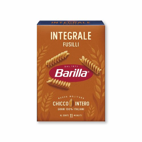 Barilla Integrale Fusilli teljes kiőrlésű tészta, 500g