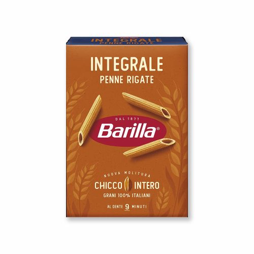 Barilla Integrale Penne Rigate teljes kiőrlésű tészta, 500g