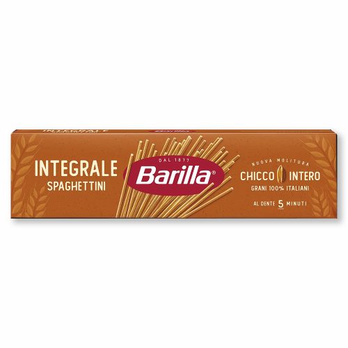 Barilla Integrale Spaghettini teljes kiőrlésű tészta, 500g