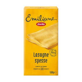   Barilla Emiliane Lasagne Spesse tojásos lasagne tészta, 500g