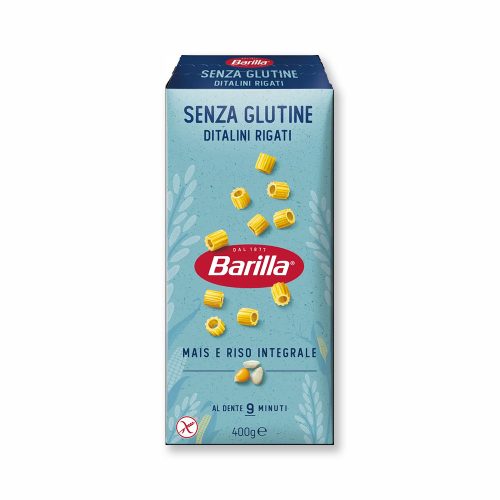 Barilla Senza Glutine Ditalini Rigati gluténmentes tészta, 400g