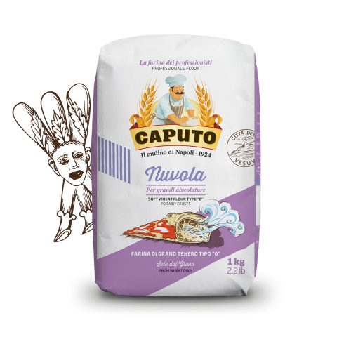Caputo Nuvola "0"-s pizzaliszt, 1 kg