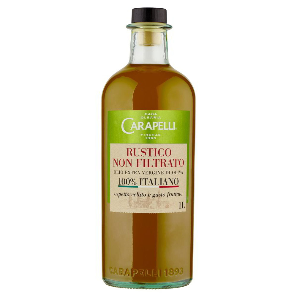 Carapelli Rusp Carapelli Rustico szűretlen extra szűz olívaolaj, 1l - Dolce
