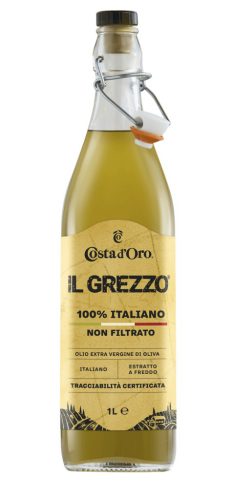 Costa d'Oro Il Grezzo szűretlen, extra szűz olívaolaj, 1l