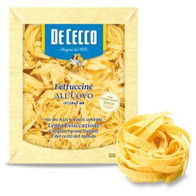 De Cecco Fettuccine n°303 tojásos tészta, 500g