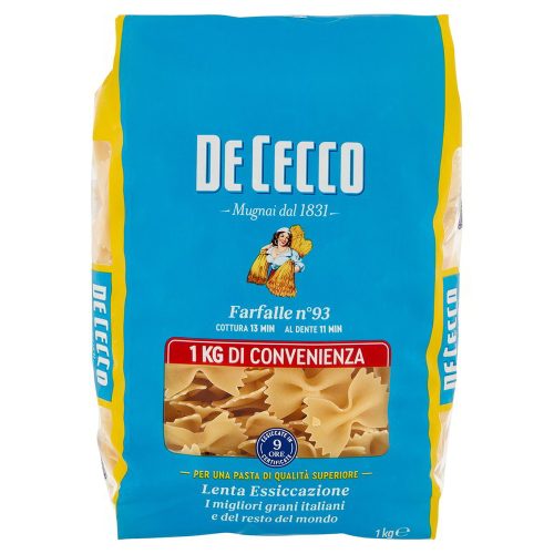 De Cecco farfalle durumtészta, 1kg