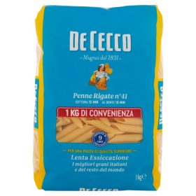 De Cecco Penne Rigate n°41 durumtészta, 1kg