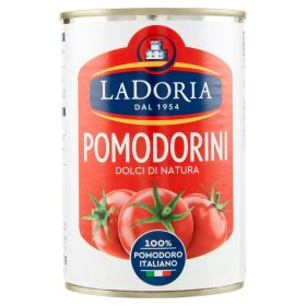   La Doria Pomodorini hámozatlan koktélparadicsom konzerv, 400g