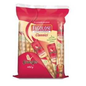 Fagolosi Grissini Classici sós grissini, 24adagos, 480g