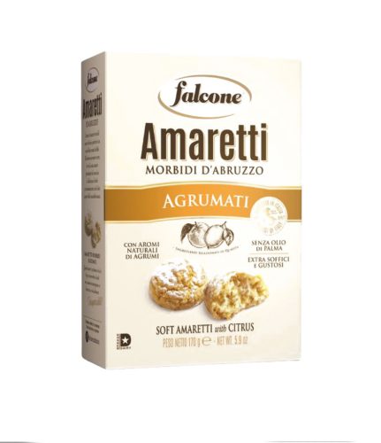 Falcone Amaretti Agrumati citrusos sütemény, 170g