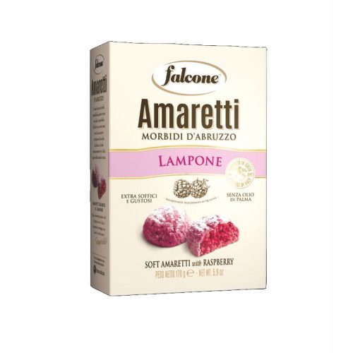 Falcone Amaretti Lampone málnás sütemény, 170g