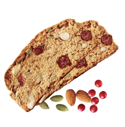 Galbusera BelleBuone Mirtilli Rossi áfonyás-mandulás-tökmagos kétszersült, 200g