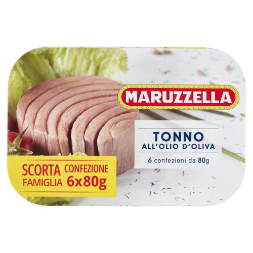 Maruzzella tonhal olívaolajban, 6x80g