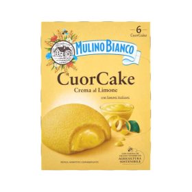 Mulino Bianco CuorCake Crema al Limone citromkrémes keksz