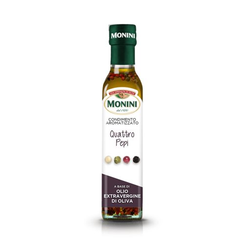 Monini Quattro Pepi négyborsos extra szűz olívaolaj, 250 ml