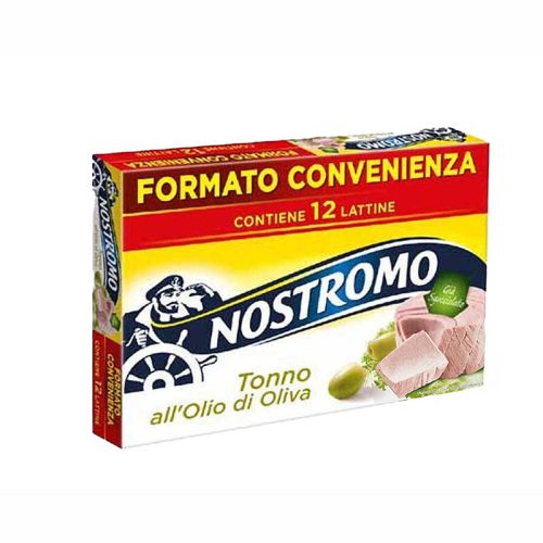 Nostromo tonhal olívaolajban, 12x60g