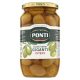 Ponti Olive Verdi Giganti Intere zöld olajbogyó sós lében, 1000g