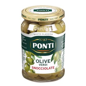   Ponti Olive Verdi Snocciolate magozott zöld olajbogyó, 290g