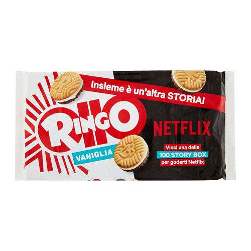 Ringo Vaniglia vaníliakrémes keksz, 330g