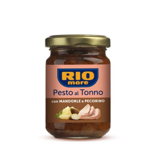 Rio Mare Pesto al Tonno con Mandorle e Pecorino tonhal pesto mandulával és pecorinoval, 130g