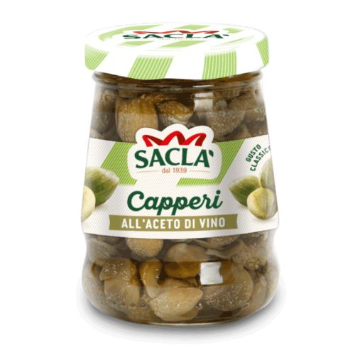 Sacla Capperi kapribogyó borecetben, 95g