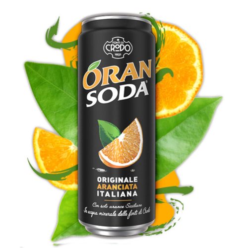 Oransoda narancsos, szénsavas üdítőital, 330ml