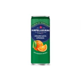   Sanpellegrino Aranciata Amara keserűnarancsos, szénsavas üdítőital, 330ml
