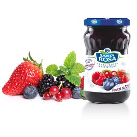 Santa Rosa Frutti di Bosco erdei gyümölcs lekvár, 350g
